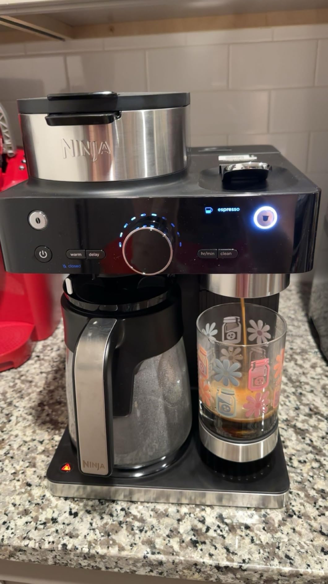 Ninja Espresso & Coffee Maker, Nespresso Capsule Compatible, Black, CFN601 customer photo 2