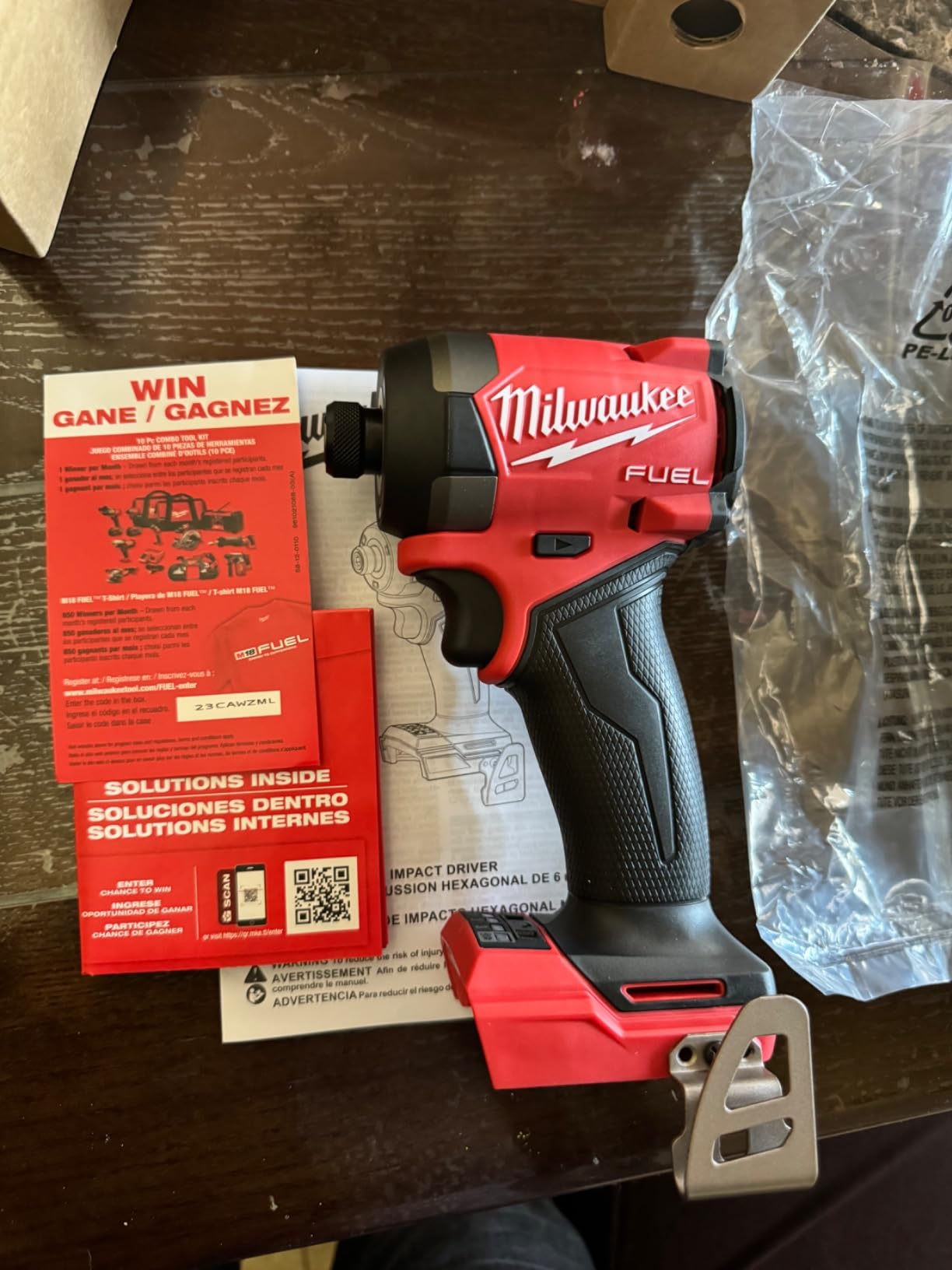 Milwaukee M18 FUEL 1/4 Hex Impact Driver customer photo 1