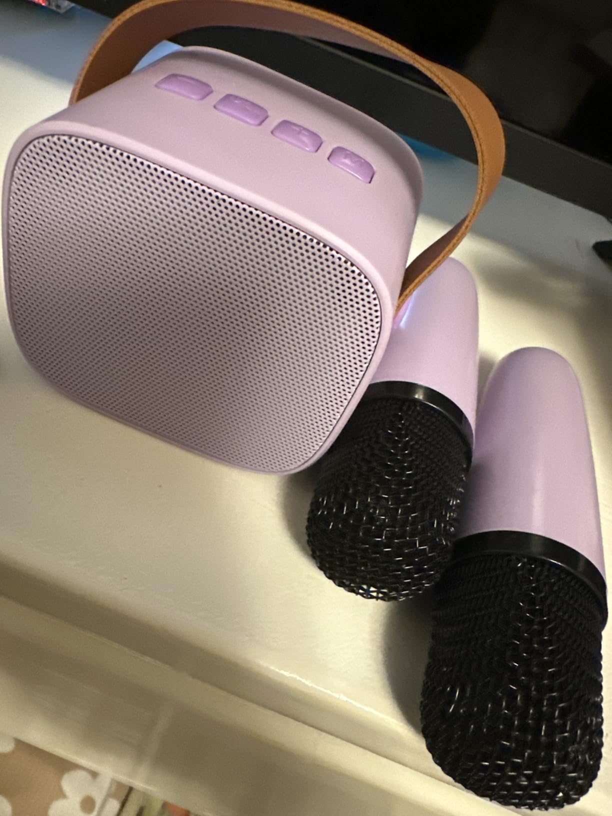 YLL Karaoke Machine for Kids Adults,Birthday Gifts for Girls 3-12 Years Old customer photo 1