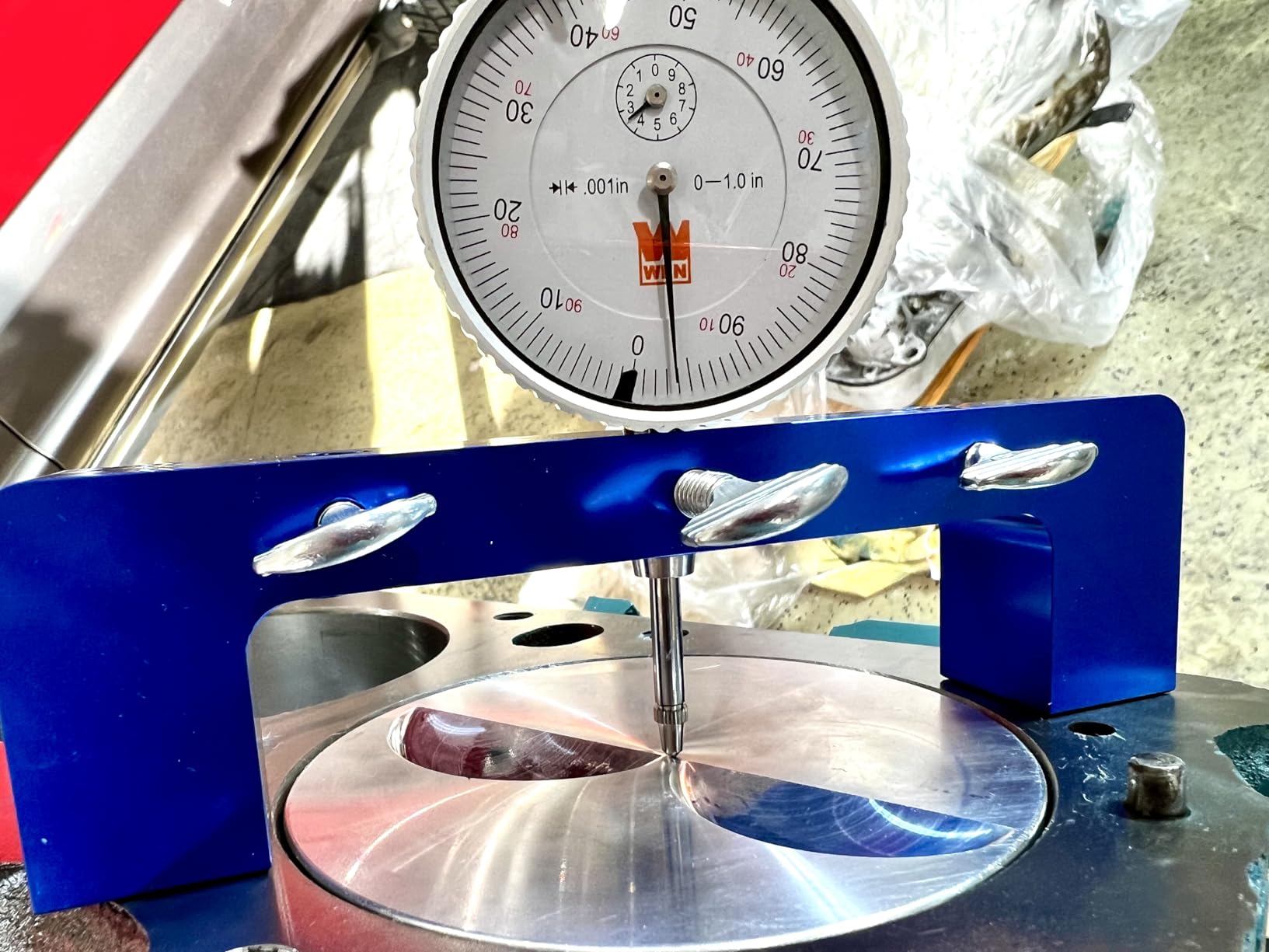 WEN 10703 1 in. Precision Dial Indicator with .001 in. Resolution customer photo 2