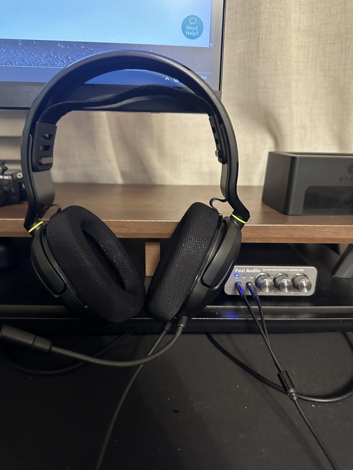Fosi Audio K5 Pro Gaming DAC Headphone Amplifier Mini Hi-Fi Stereo Digital-to-Analog Audio Converter USB Type C/Optical/Coaxial to RCA/3.5MM AUX for PS5/PC/MAC/Computer customer photo 2