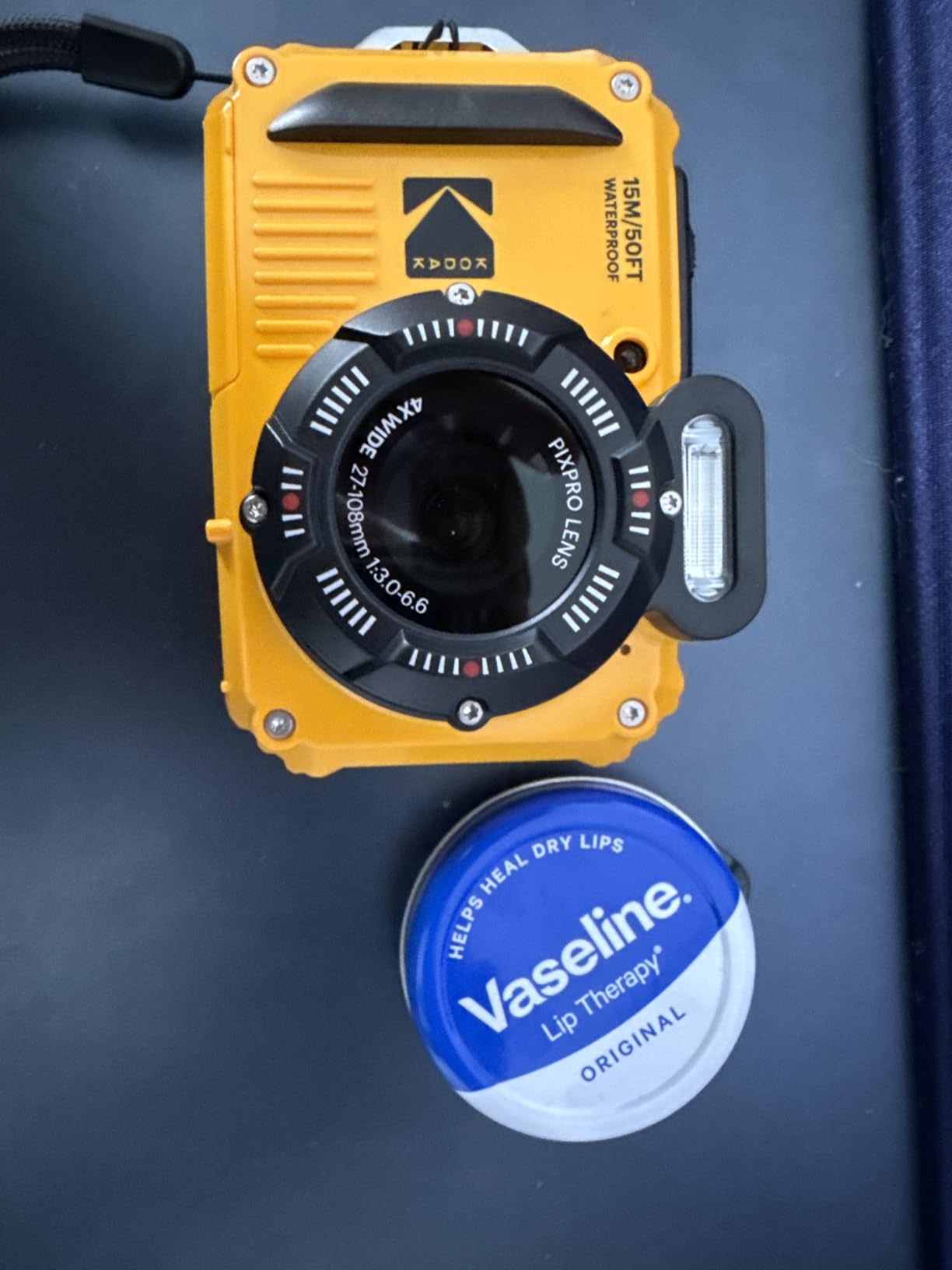 KODAK PIXPRO WPZ2 16MP Waterproof Digital Camera, 15m, 4X Zoom, Blue | 1080p Full HD video, Wi-Fi sharing, 27mm wide angle lens, 2.7 inch LCD, shockproof to 2m customer photo 1
