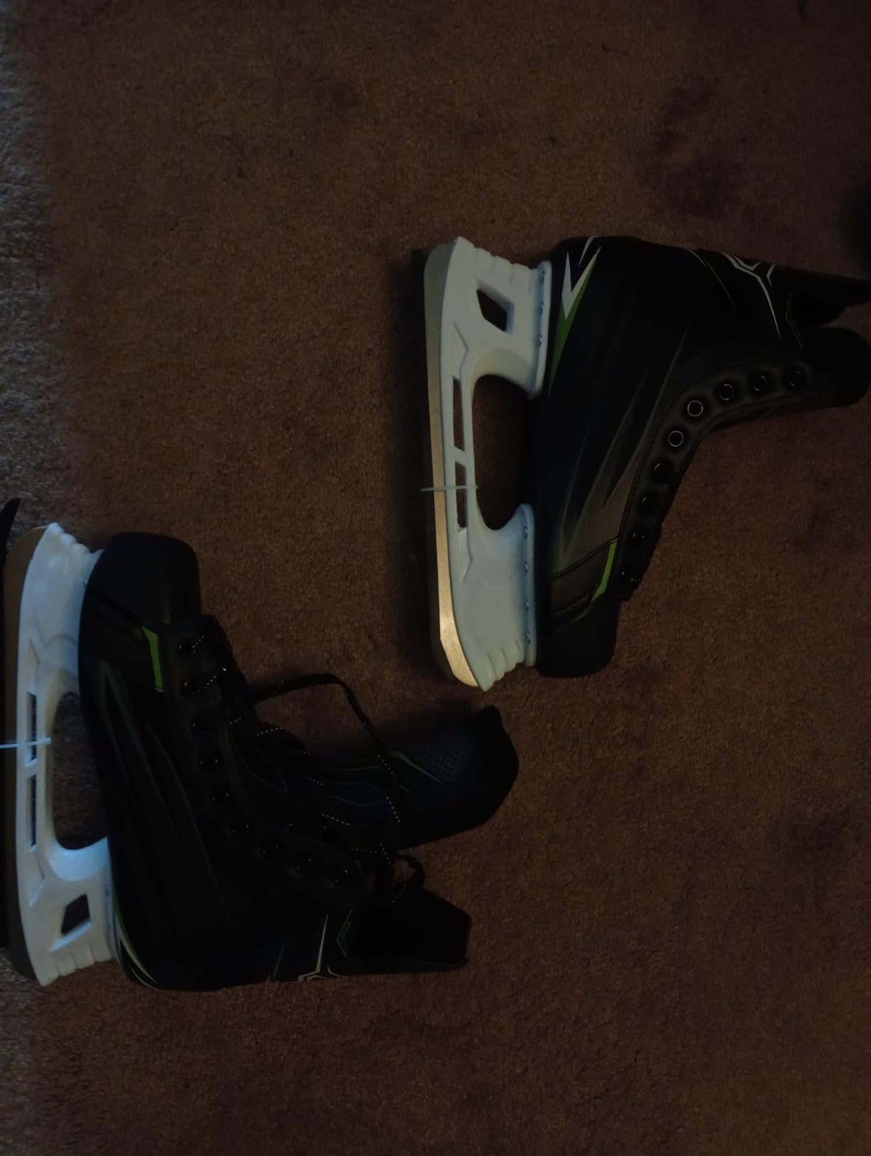 TronX Stryker Soft Boot Kids Ice Hockey Skates - All Junior Sizes - Great for Recreational Skating customer photo 2