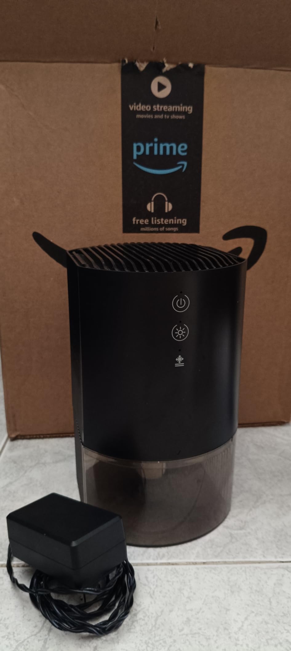 SANVINDER Dehumidifiers for Home, 25oz Dehumidifier for Bedroom with Auto-off, Ultra Quiet Energy Saving for Bathroom Closet Wardrobe Office RV (285sq.ft) customer photo 2