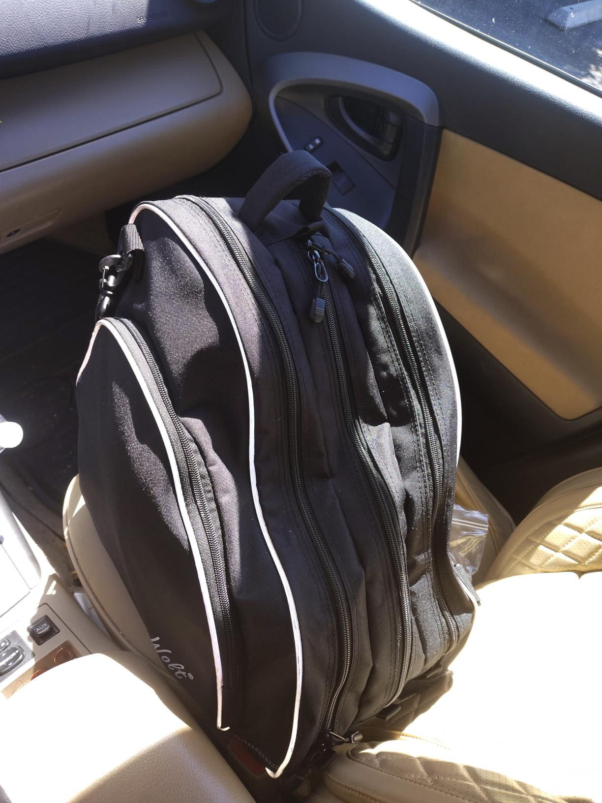 WOLT Skate Bag for Ice, Roller & Inline for Youth and Adults | Bag for Figure Skating, Rollerblades, Quad Skates with Multi-Pockets & Adjustable Shoulder Strap, Men and Women customer photo 2