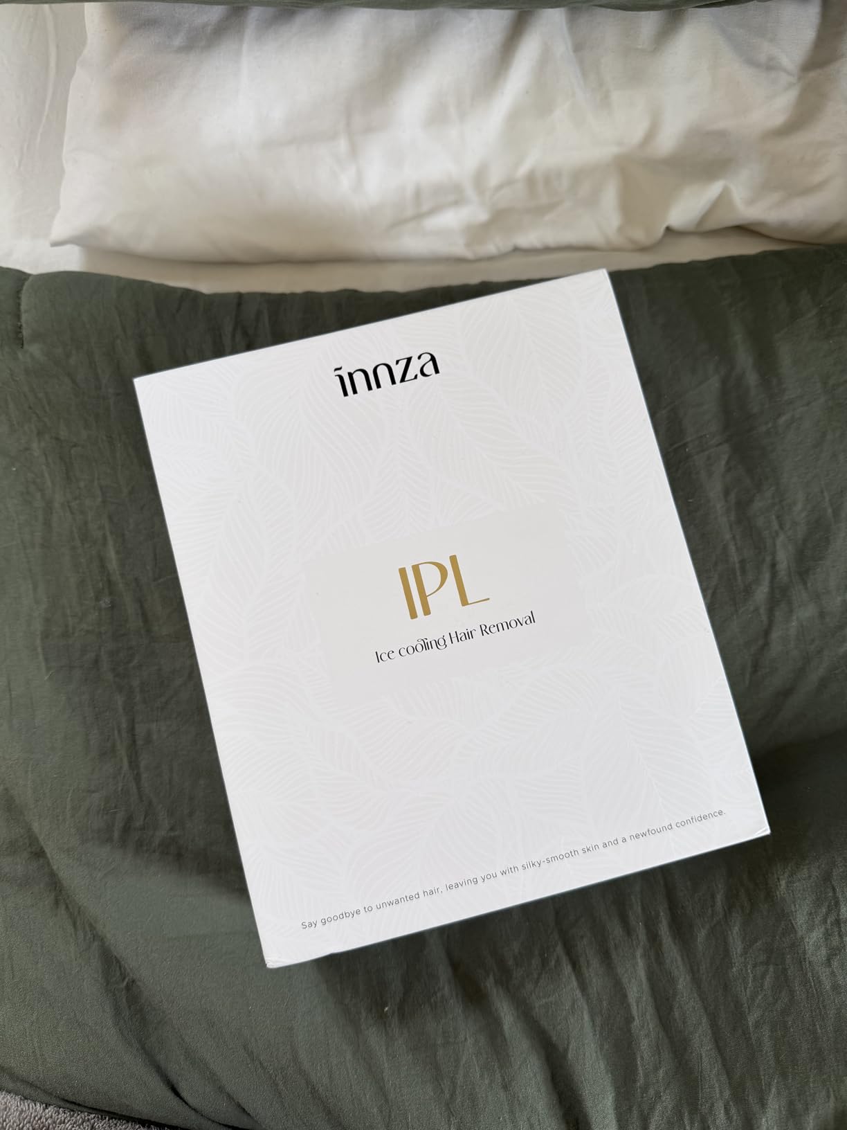 INNZA IPL Hair Removal with Ice Cooling Care Function for Women | Long-Lasting Results, 999,999 Flashes Painless Hair Removal, for Armpits Legs Arms Bikini Line, Corded customer photo 1