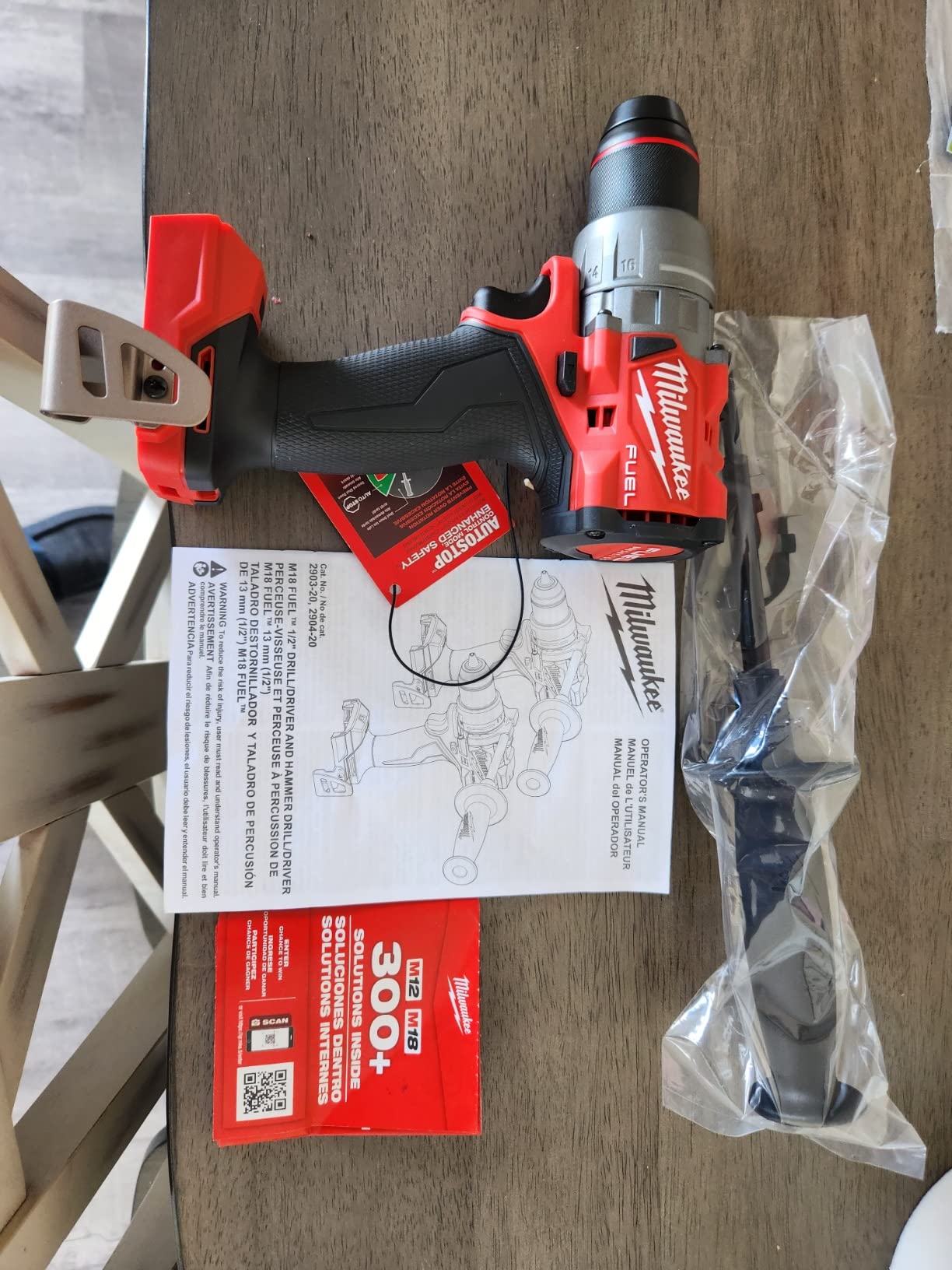 Milwaukee 2903-20 M18 FUEL 18V Lithium-Ion Brushless Cordless 1/2 in. Drill/Driver (Tool-Only) customer photo 2