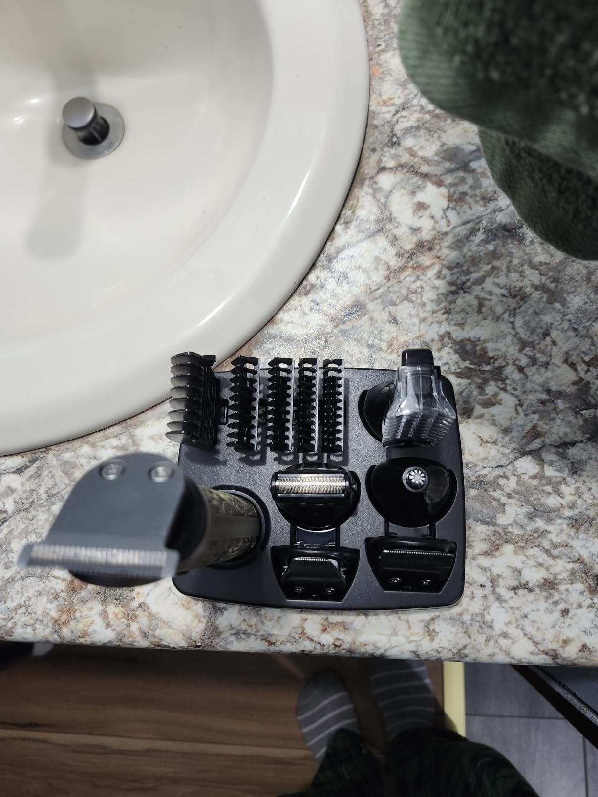 Ufree Professional Beard Trimmer for Men, Electric Shaver Razor | 7 Replaceable Blades for Mustache, Stubble, Face, Body, Nose, T-blade, 12 Adjustable Length customer photo 1
