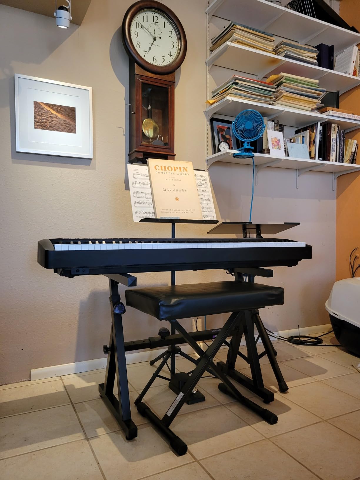 Kawai ES120 88-key Digital Piano with Speakers - Black customer photo 1
