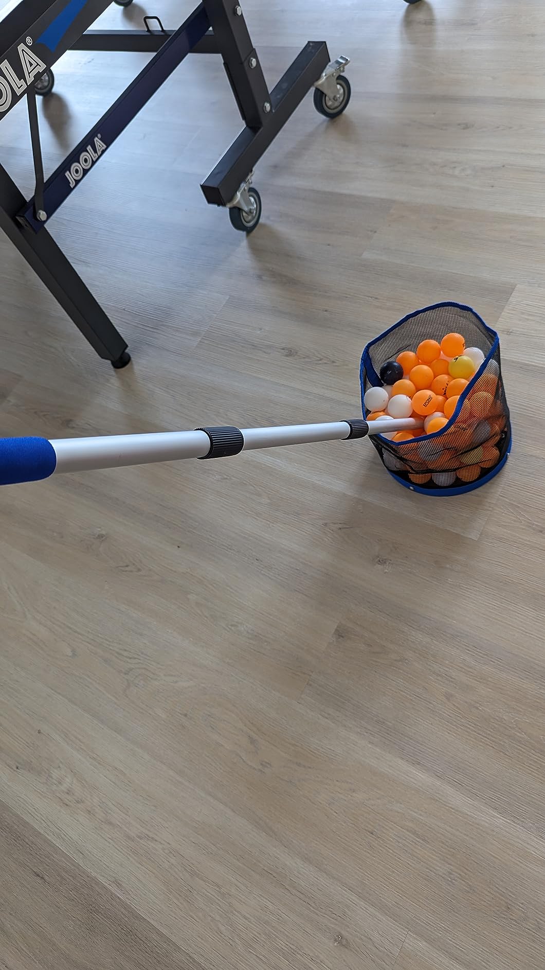 TNZMART Adjustable Ping Pong Ball Picker Portable Table Tennis Retriever Multiple Ball Collector for Picking and Storage customer photo 1