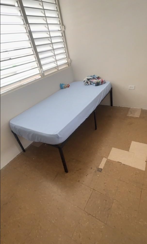 NEW JETO Metal Bed Frame,King Size Bed Frame with Storage Space,18 Inch customer photo 2