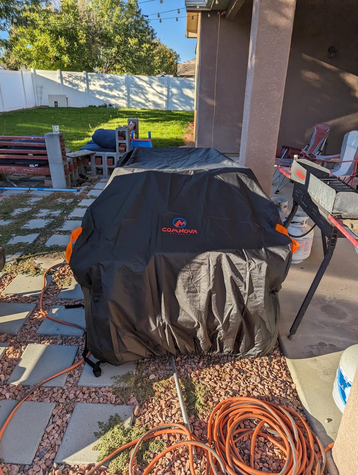 Comnova ATV Cover for 4 Wheelers - 95 Inch ATV Covers 600D Heavy Duty & Waterproof, Outdoor Four Wheeler Quad Cover All Weather Large for Polaris, Kawasaki, Arctic Cat, Honda, Yamaha and More customer photo 1