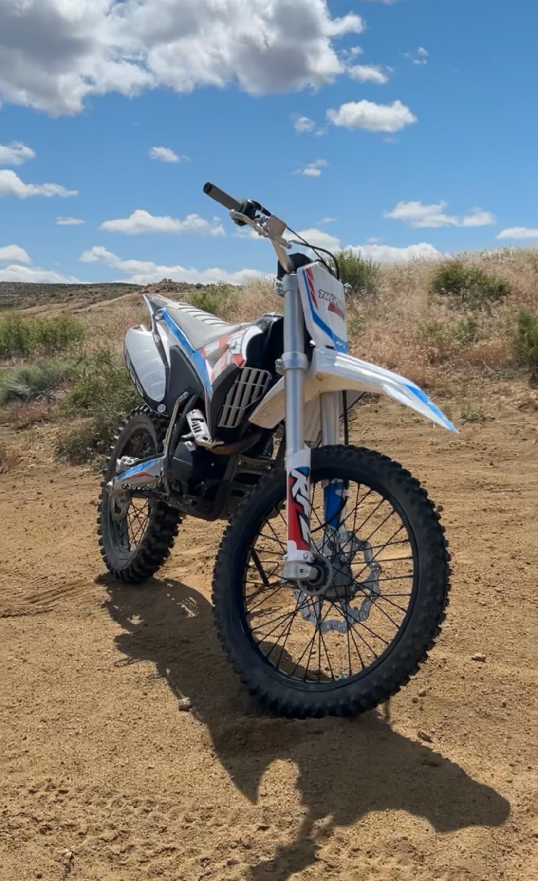 HHH Apollo RFN Thunder Proactive 250 Dirtbike 5 Speed 250cc Bike Racing Dirt Bike (Blue) customer photo 1