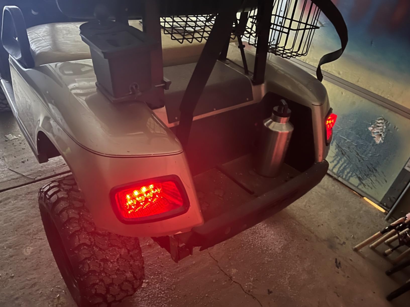 LED Headlight Tail Light Kit Compatible with EZGO TXT Golf Carts 1996-2013, 12V Street Legal, With Turn Signal Wire Harness, For Gas and Electric Models customer photo 2