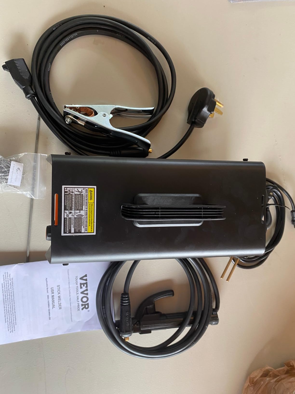 VEVOR Stick Welder, 160Amp 2 in 1 ARC/Lift Tig Welder Machine 110/220V with Hot Start Arc Force Anti-Stick customer photo 1
