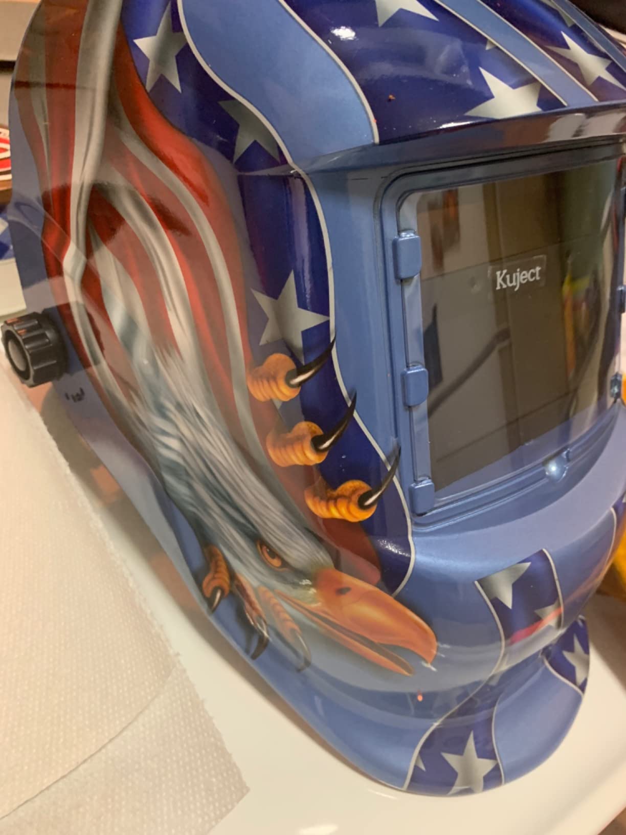 Welding True Color Helmet Auto Darkening Hood with Adjustable Shade Range 4/9-13 for TIG MIG ARC Welder Mask customer photo 1