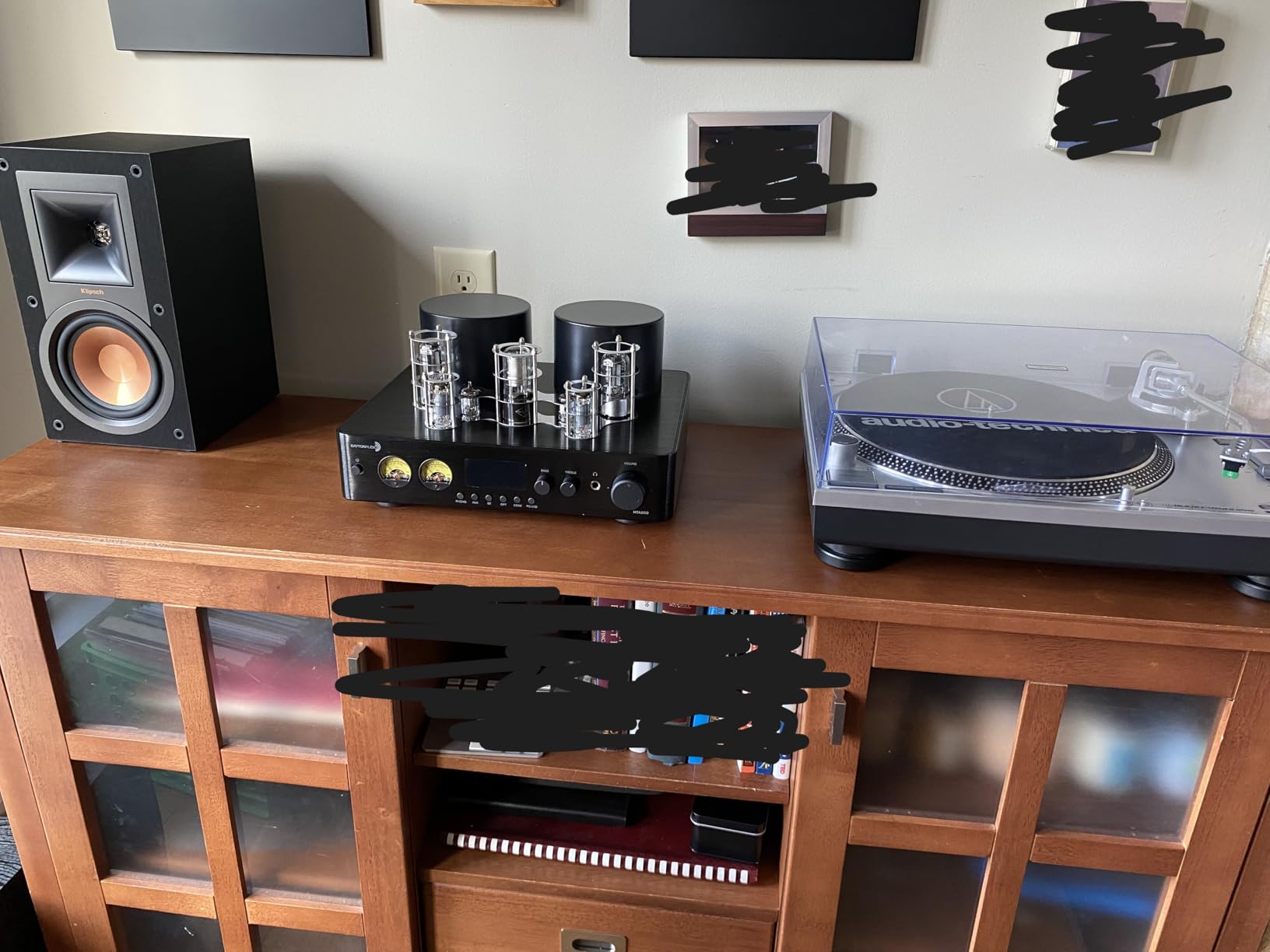 Dayton Audio HTA200 Integrated Stereo Hybrid Tube Amplifier 200 Watts customer photo 1