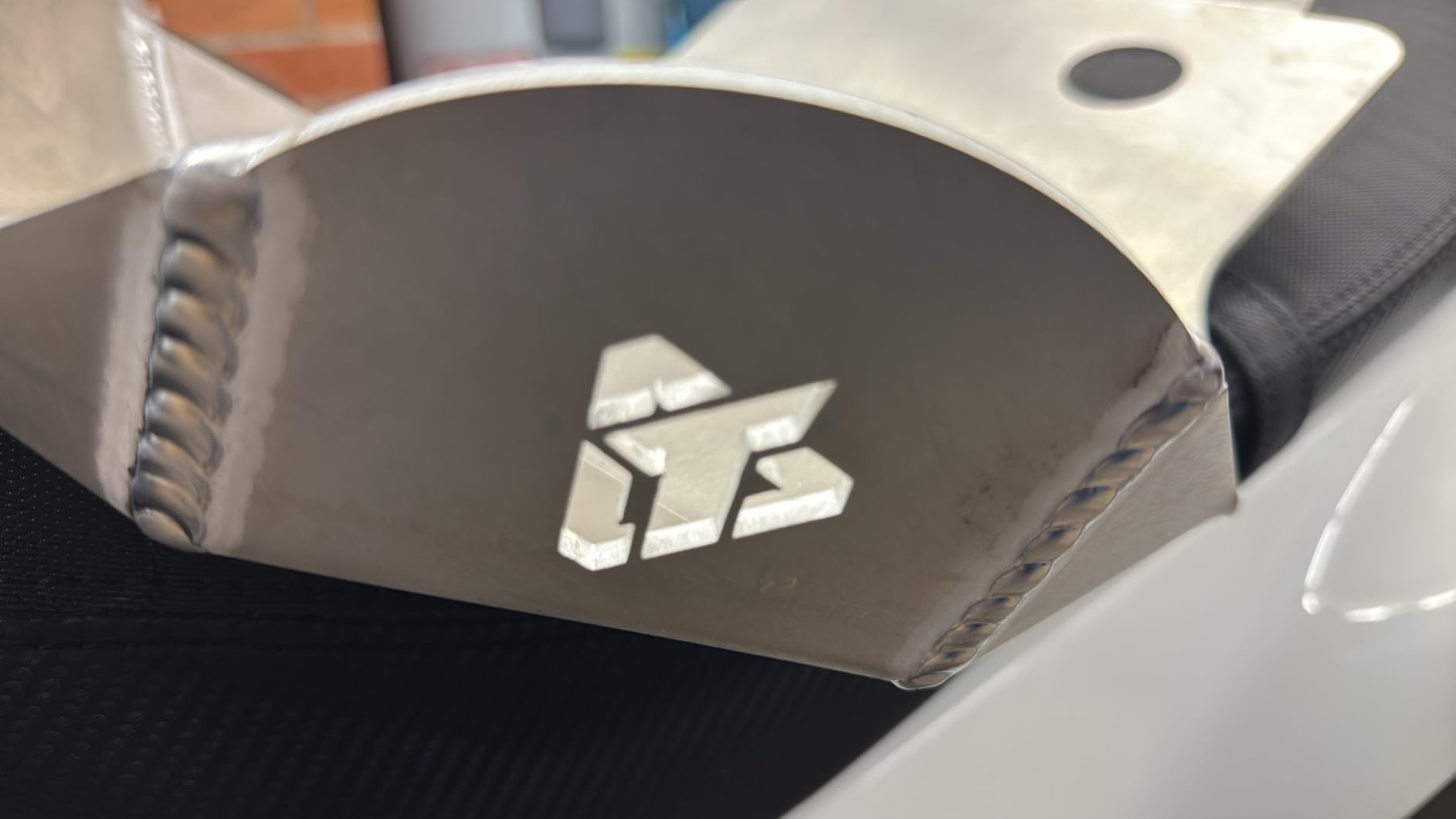 Tusk Aluminum Skid Plate Silver Compatible with Kawasaki KLX300 2021-2026/KLX250S 2006-2020 customer photo 1