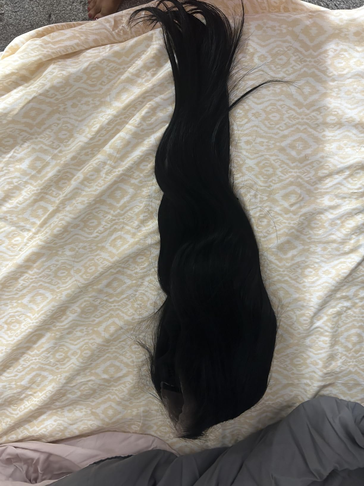 Real Wear and Go Glueless Wig Human Hair Straight, 6x4 Pre-Cut Lace Glueless Wigs Pre-Plucked, HD Transparent No Glue Lace Front Closure Wigs for Women 200% Density 24 Inch customer photo 1