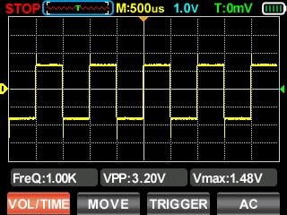 702S 2 in 1 Handheld Automotive Oscilloscope Multimeter - 10MHz Bandwidth 48MS/s Sampling Rate,Auto-Ranging 9999 Counts T-RMS Multimeter with Temperature Tester for Electronics Repair Test customer photo 1