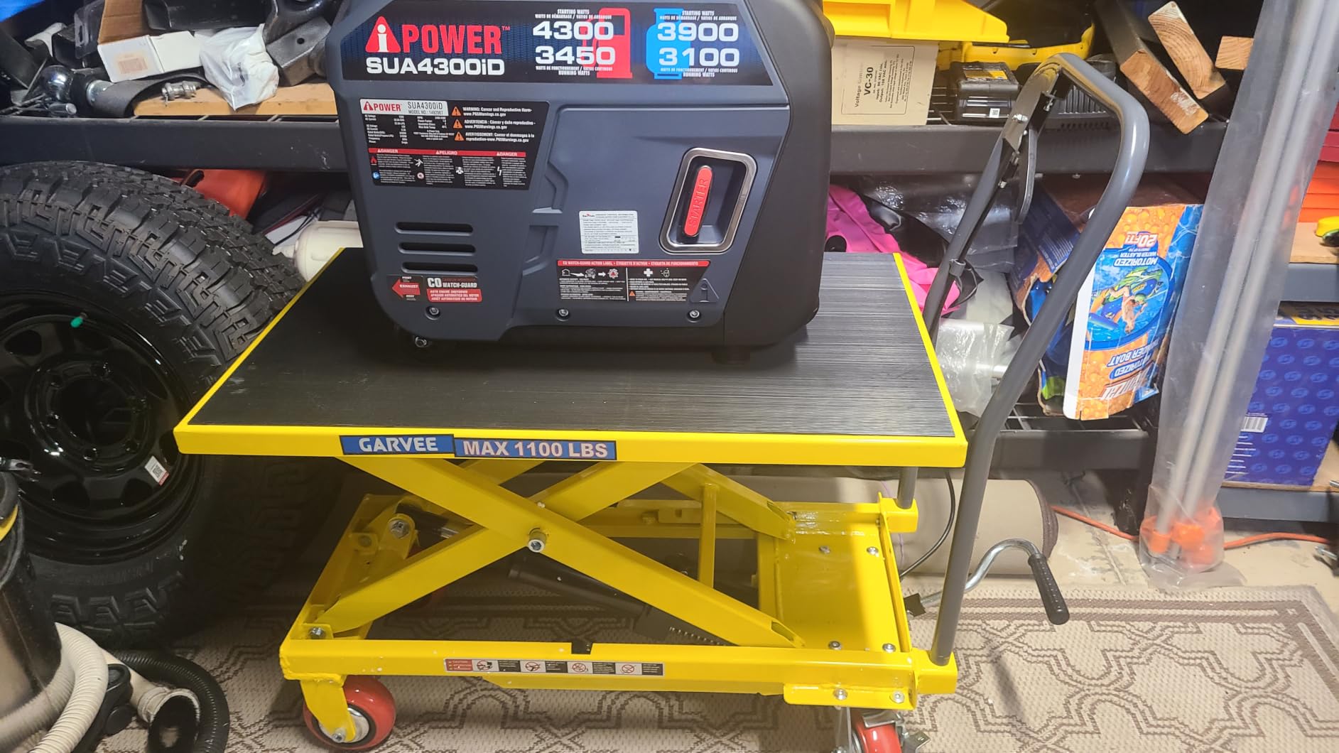A-iPower 7600W Gas Propane Inverter Generator, Electric Start RV Ready customer photo 1