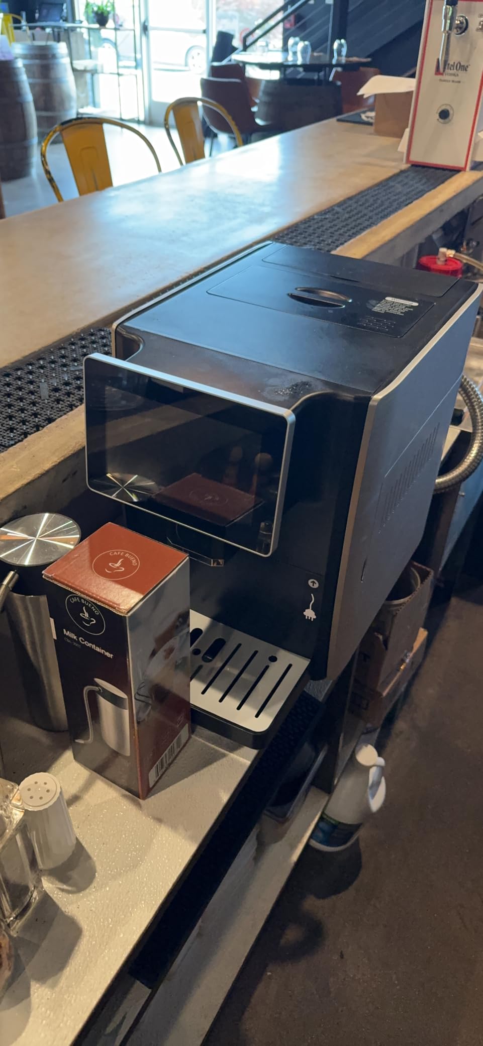 Cafe Bueno Super Automatic Espresso Machine For Home - Coffee Machine With Grinder & Milk Frother For Latte, Cappuccino, Macchiato - Auto Wake & Sleep – All Milk Types customer photo 2