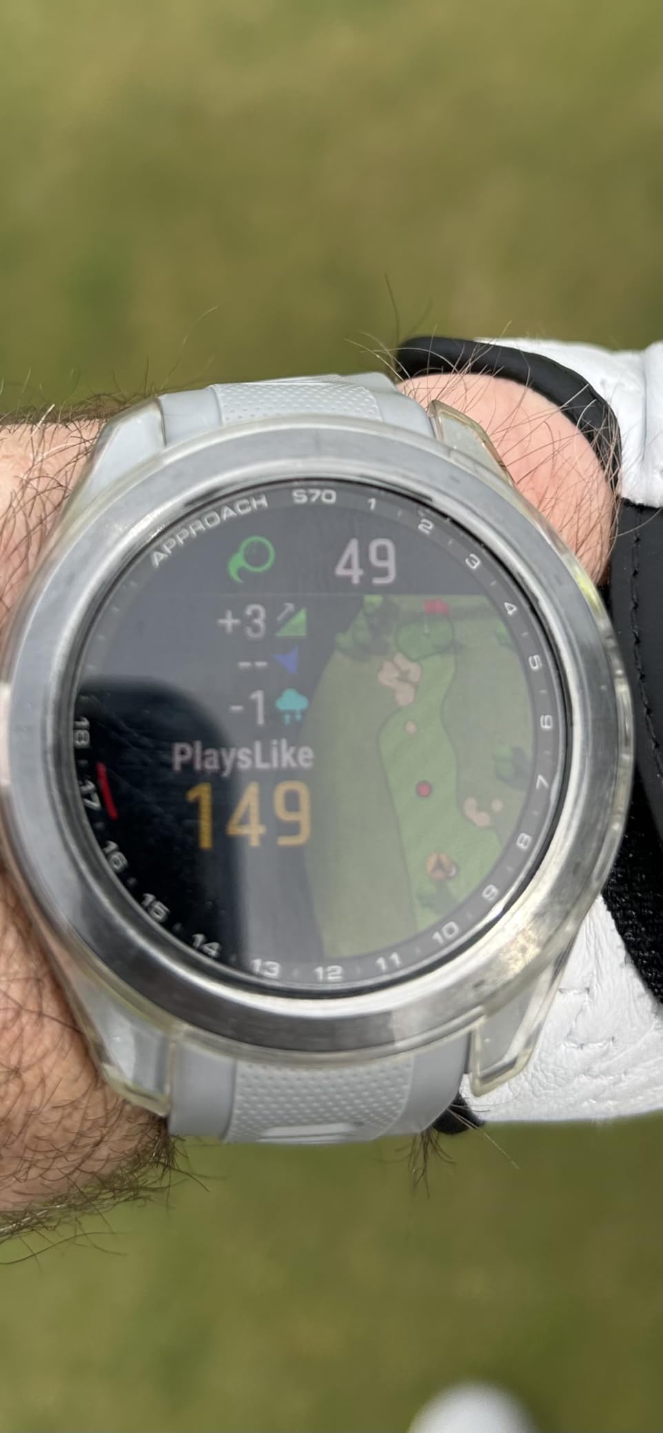 Garmin Approach S70 (Black, 47mm) Golf GPS Smartwatch PlayBetter Bundle customer photo 2