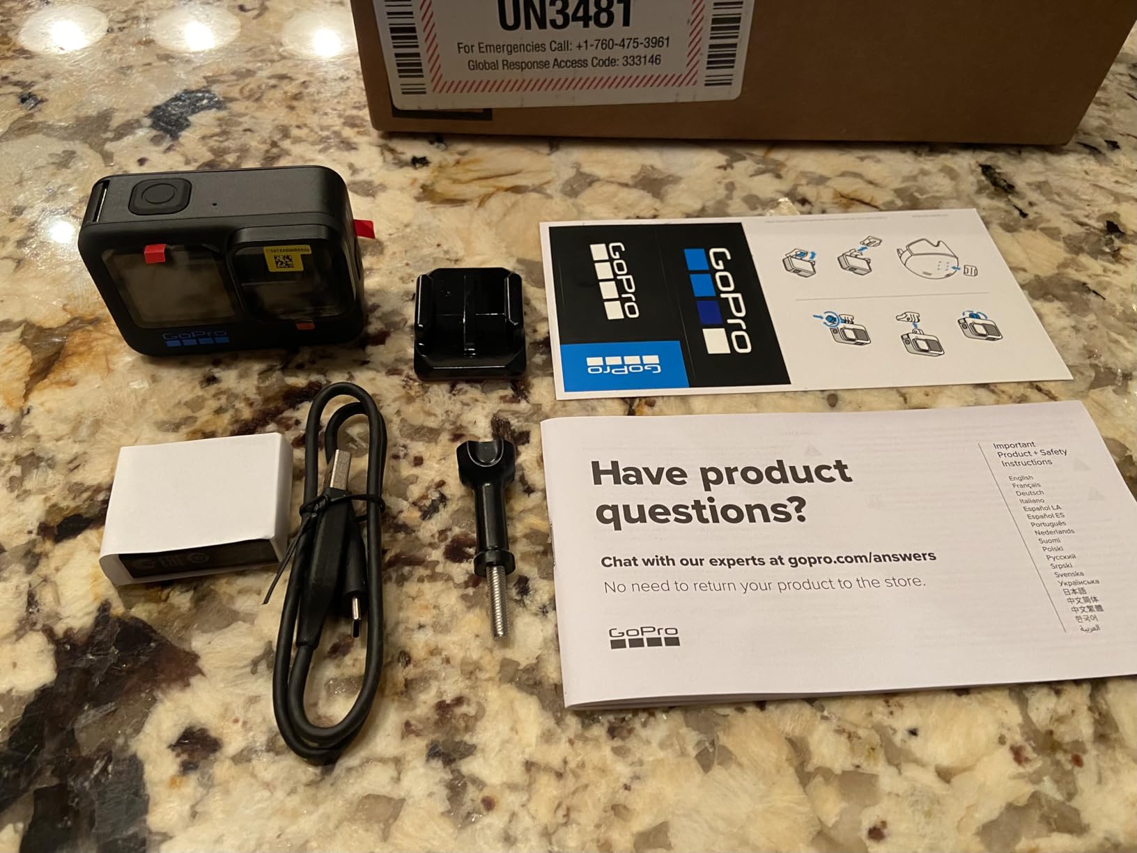 GoPro HERO11 Black – E-Commerce Packaging - Waterproof Action Camera with 5.3K60 Ultra HD Video, 27MP Photos, 1/1.9