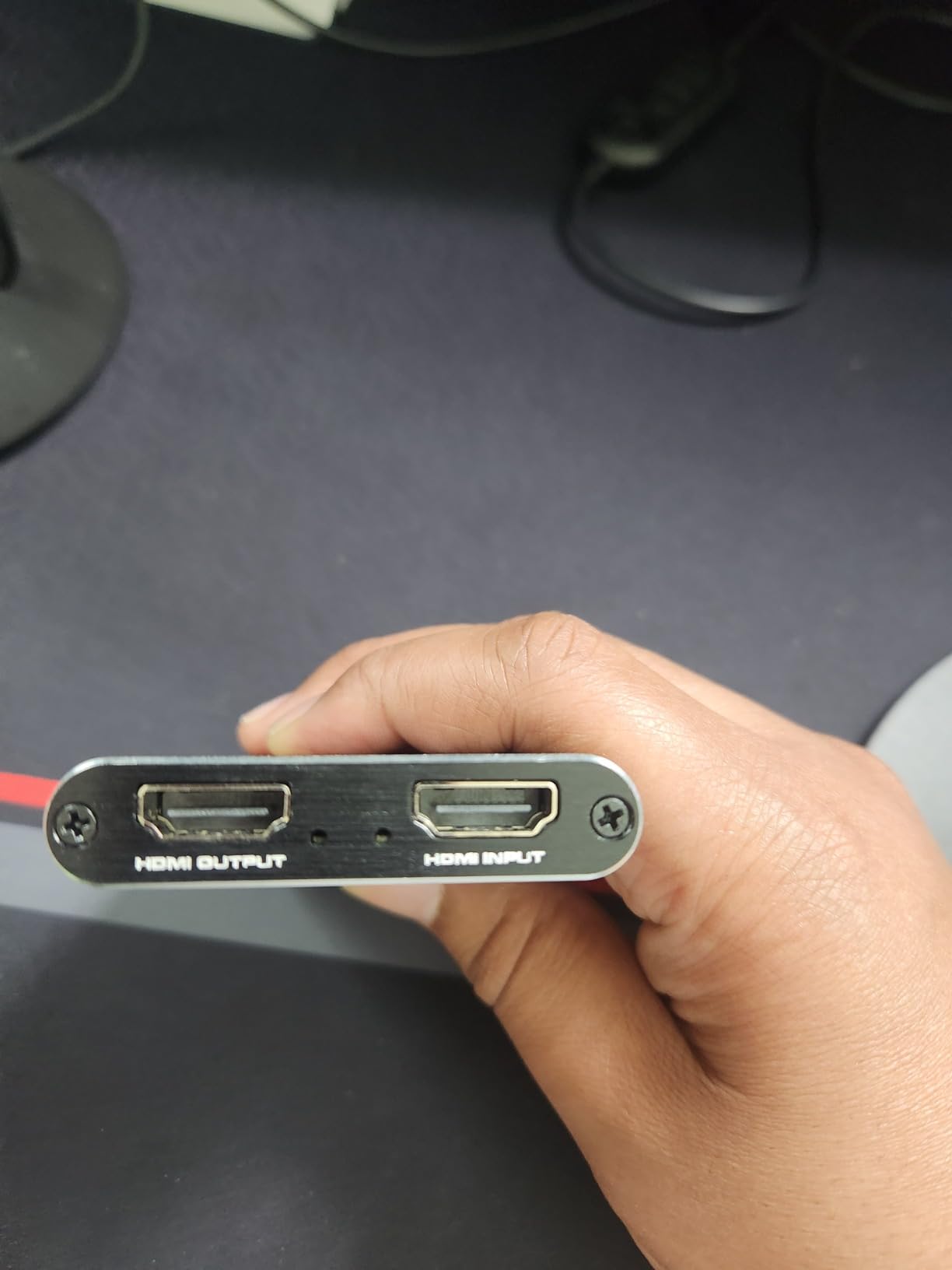 4K HDMI Capture Card for Streaming, Full HD 1080P 60FPS USB 3.0 Cam Link Game Audio Video Capture Card, Work with Camera/Switch/Xbox/PS4/PS5/PC/OBS (Black) customer photo 2