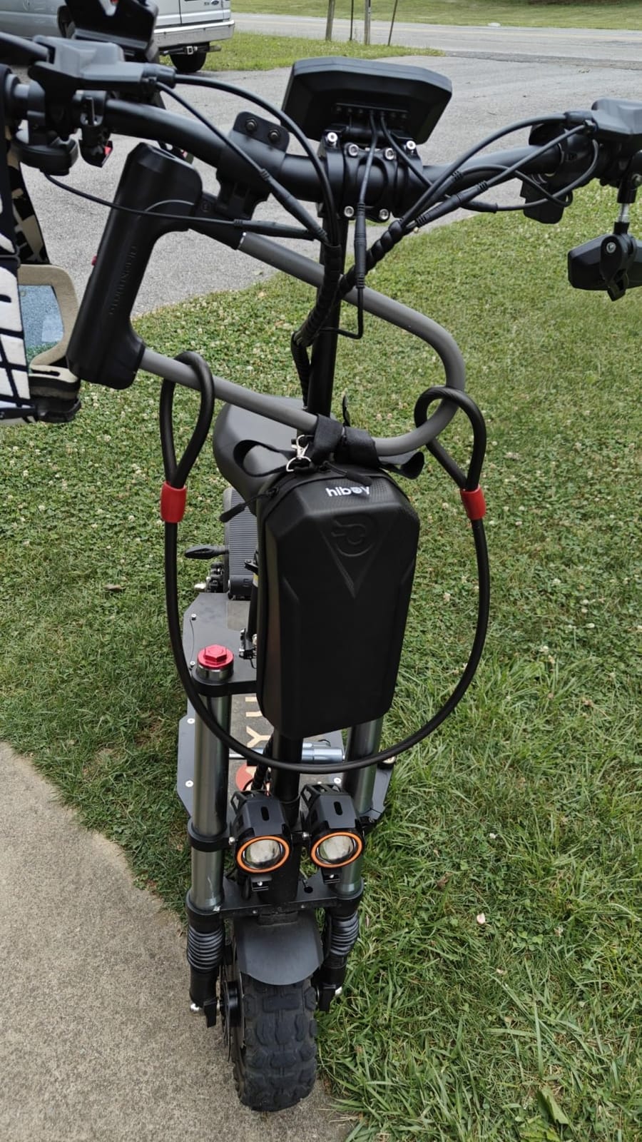 Hiboy Electric Scooter Storage Bag, EVA Hardshell Front Handlebar Bag customer photo 2
