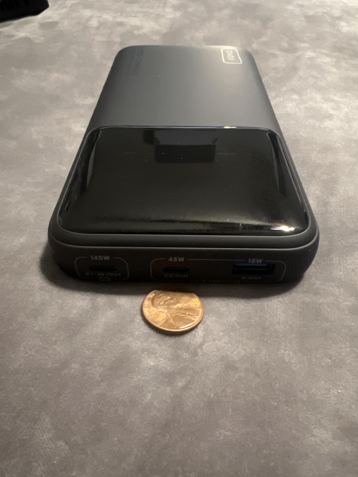 INIU Laptop Power Bank, Compact 27000mAh 140W Fast Charging Battery Pack | Smart LED Display, 3-Output Fast Charging, Flight-Safe, Portable Charger for MacBook Pro, Dell, Steam Deck, iPhone, iPad etc customer photo 2