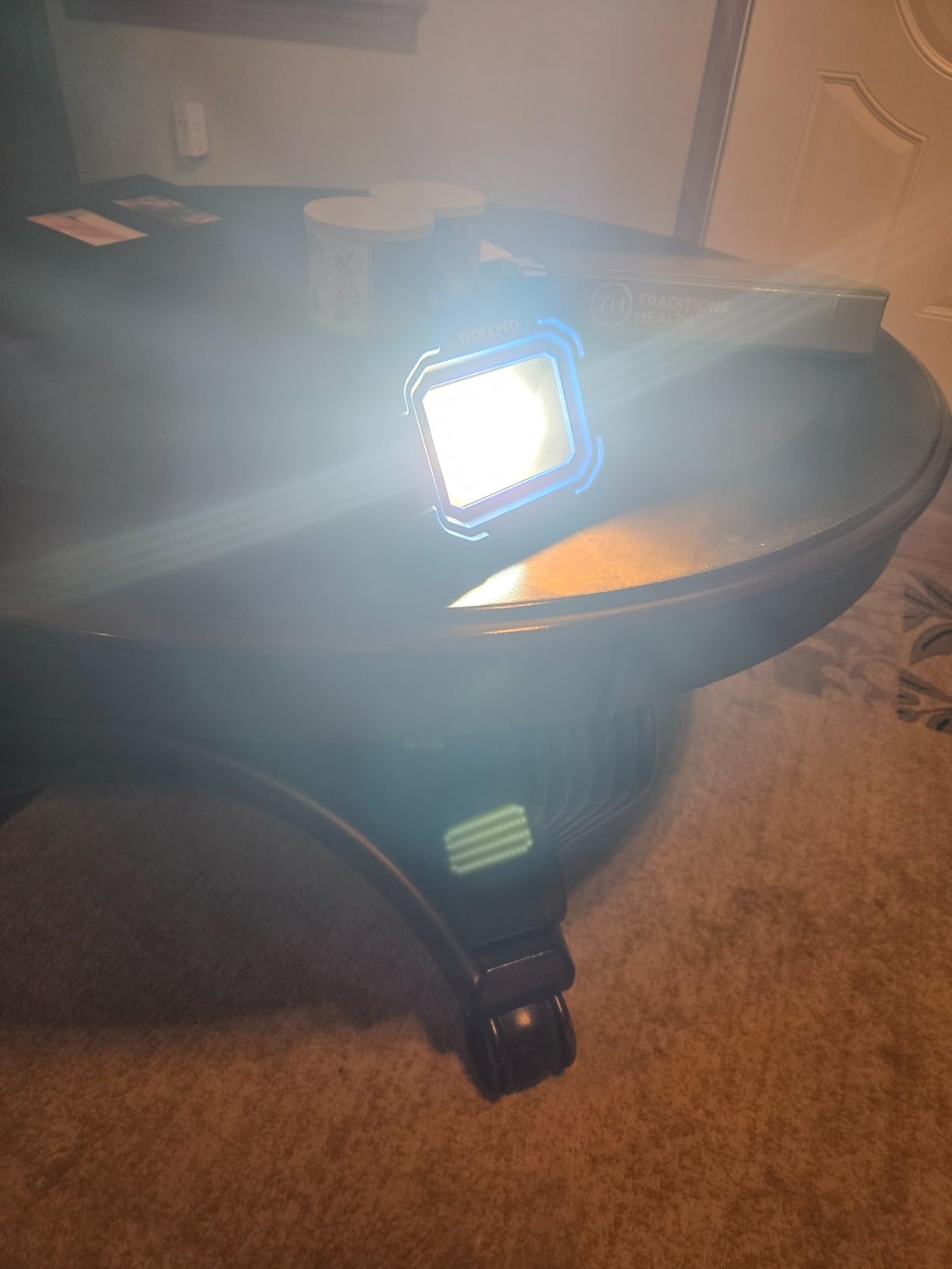 WORKPRO LED Work Light, Rechargeable Magnetic Work Lights, 2000LM, 4 Modes customer photo 2