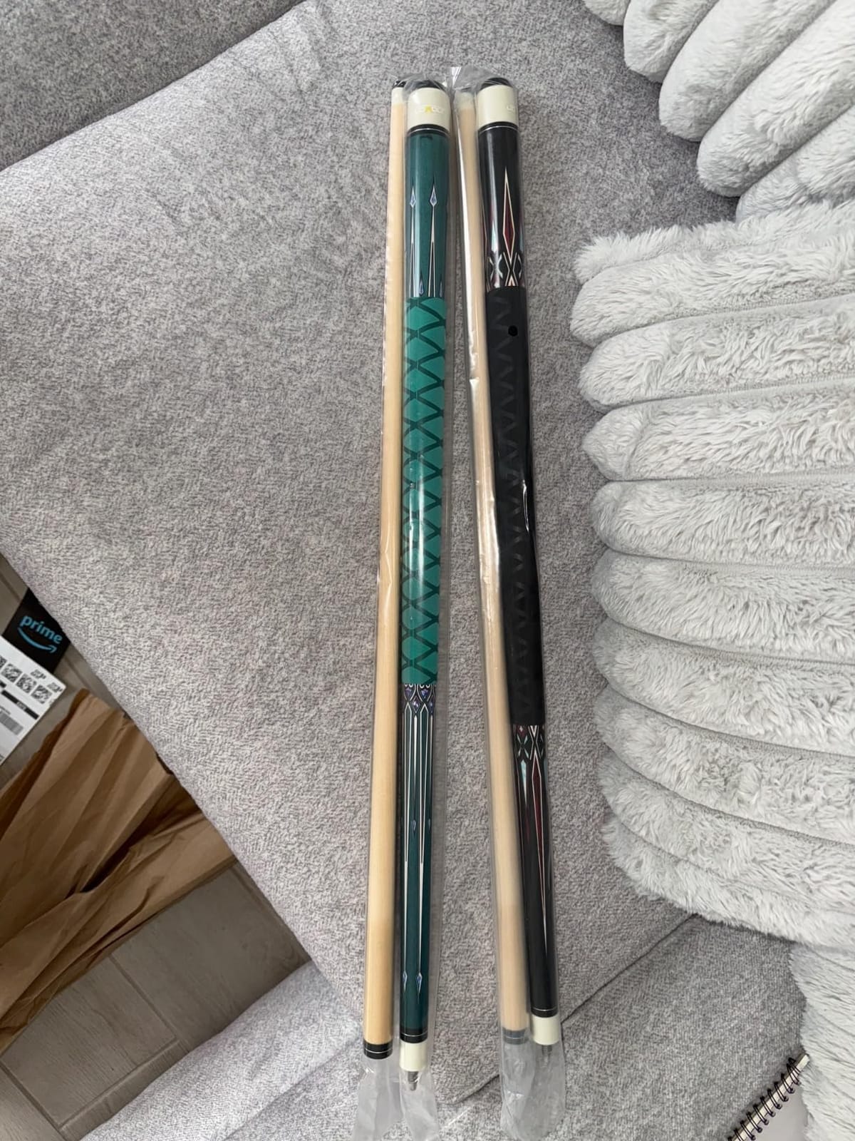 Pool Stick with 13mm Tip Pool Cue with Anti-Skid Sleeve customer photo 1