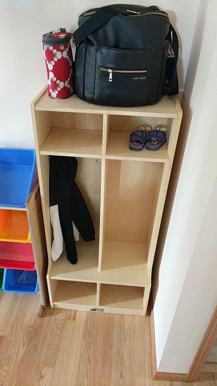 ECR4Kids 2-Section Coat Locker with Bench and Cubby Storage, Classroom Furniture, White Wash customer photo 2