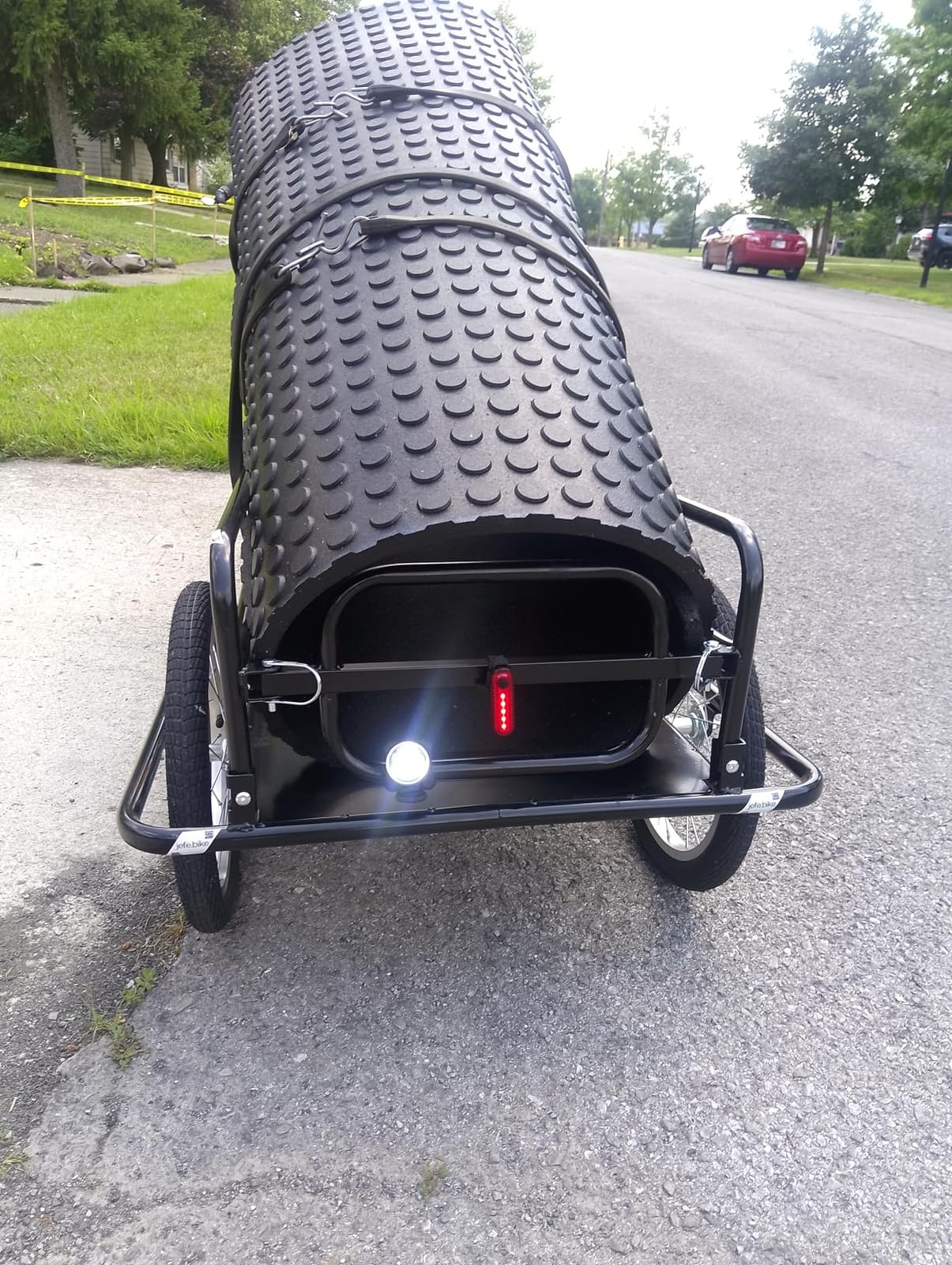 Ktaxon Foldable Bike Trailer, 16 Inch Pneumatic Tire customer photo 1