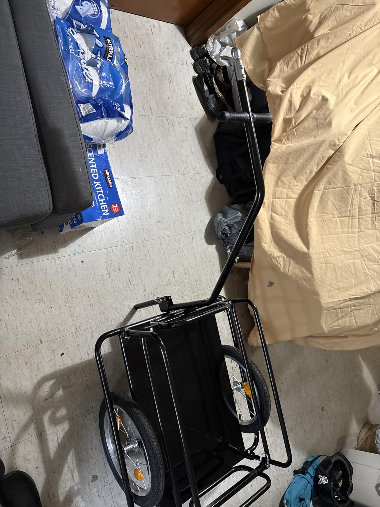 Ktaxon Foldable Bike Trailer, 16 Inch Pneumatic Tire customer photo 2