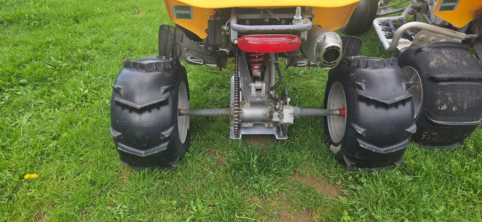 KUAFU Swing Arm Skid Plate Compatible with 1999-2014 Honda TRX 400EX 400X ATV Skid Plate Guards customer photo 1