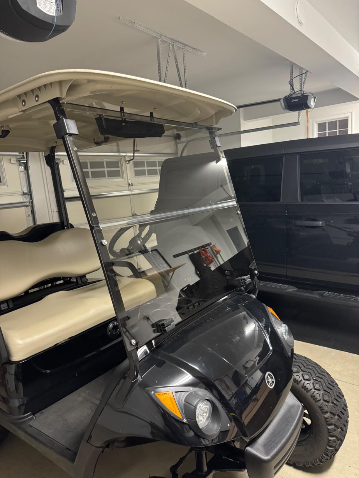 Golf Cart Foldable Windshield 3/16