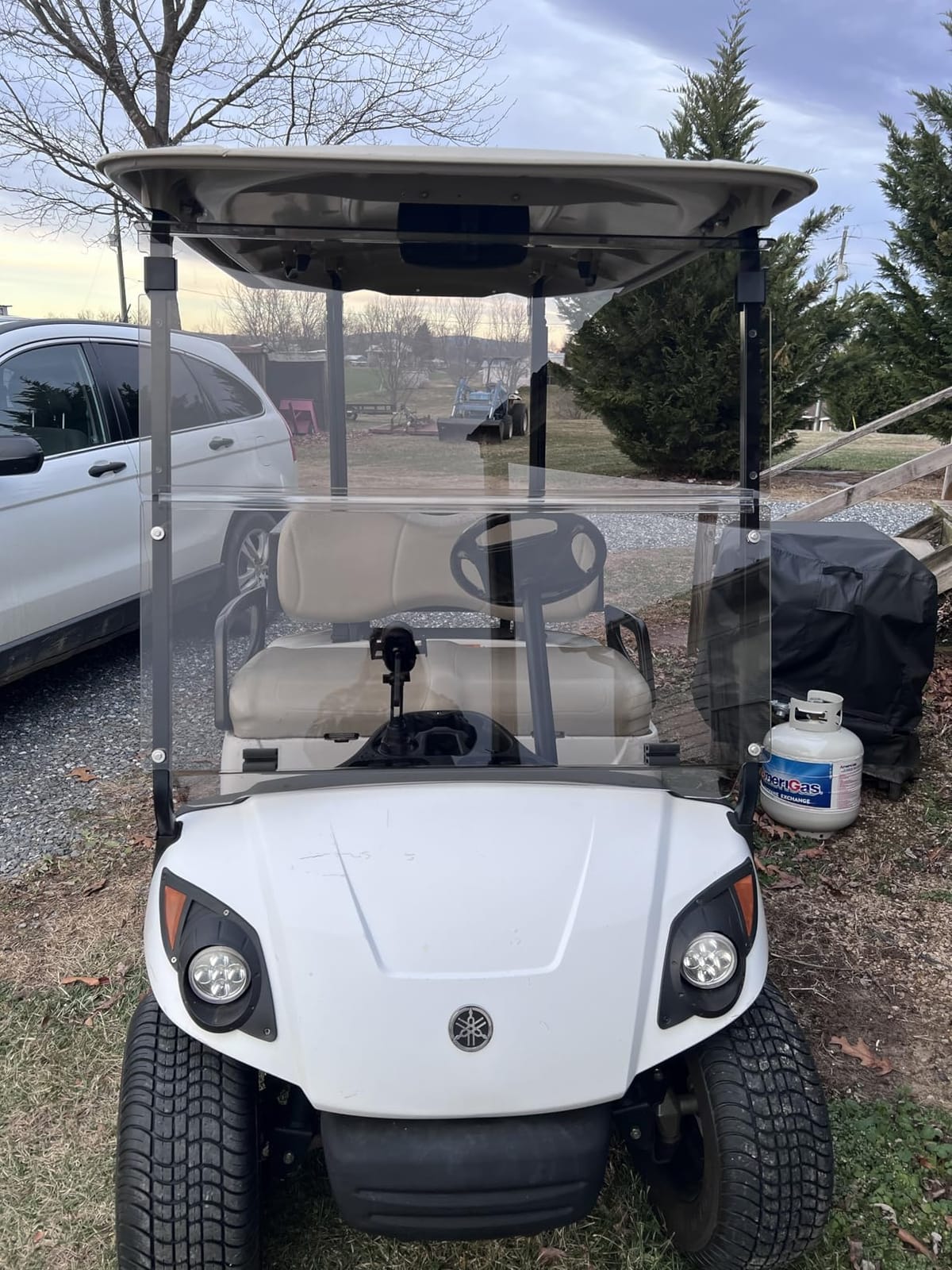 Golf Cart Foldable Windshield 3/16