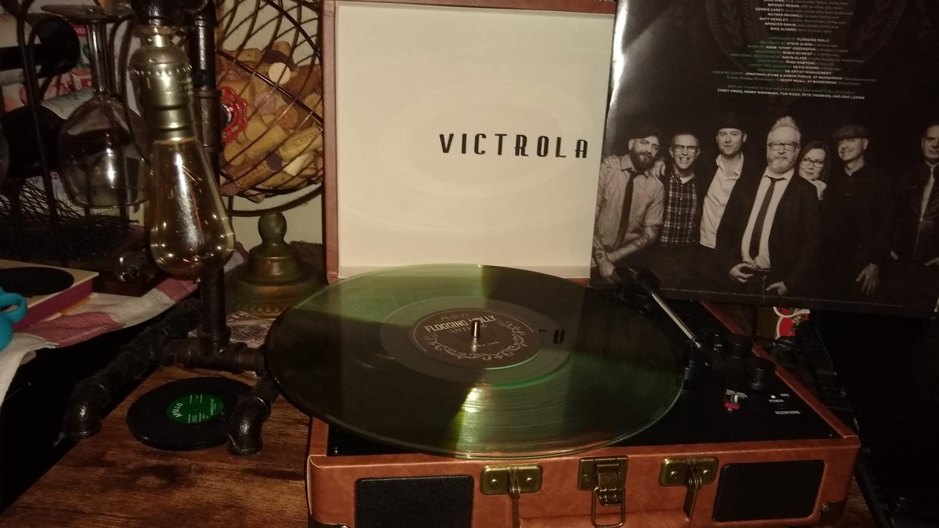 Victrola Journey - Bluetooth Suitcase Record Player - Smoky Blue customer photo 2
