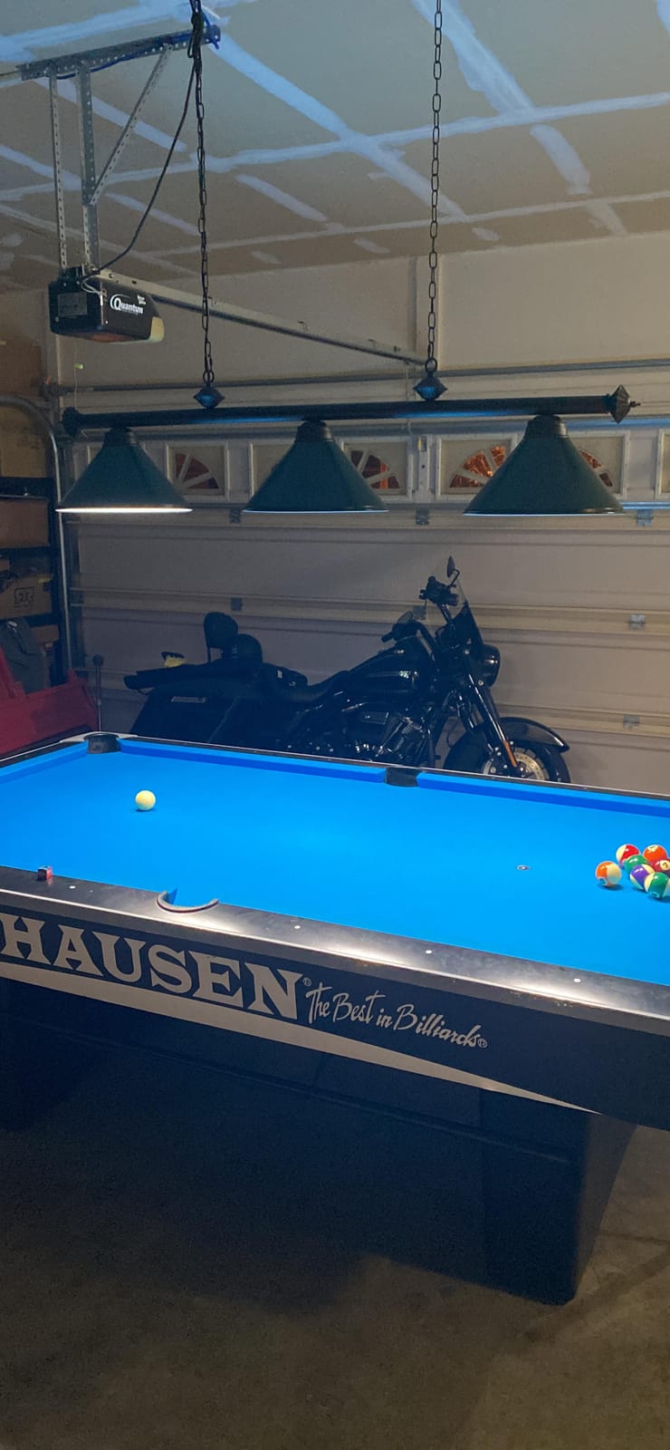 Wellmet 3 Light Pool Table Light, Billiard Lighting for 7' 8' Pool Table customer photo 2