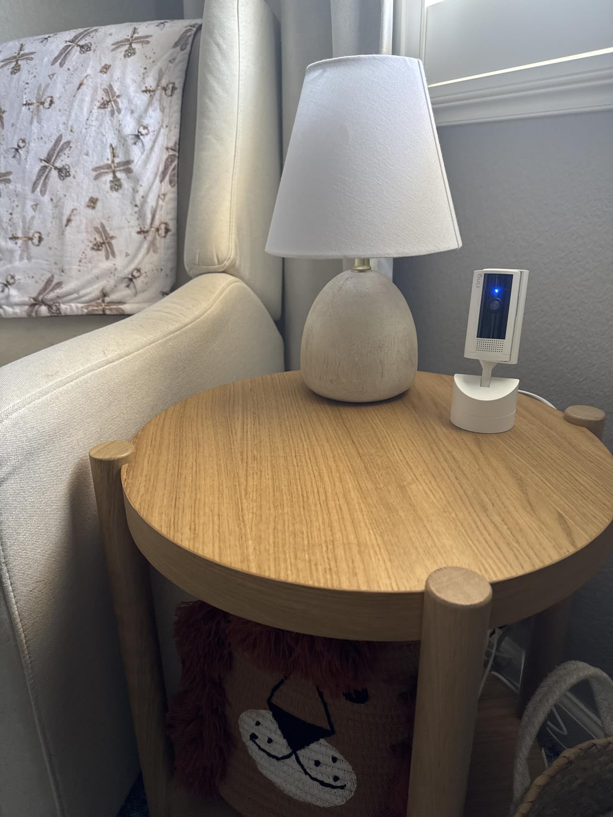 Ring Pan-Tilt Indoor Cam (newest model) - See all around your home or business with 360° pan coverage, HD video, plus Two-Way Talk (2024 release), White customer photo 2