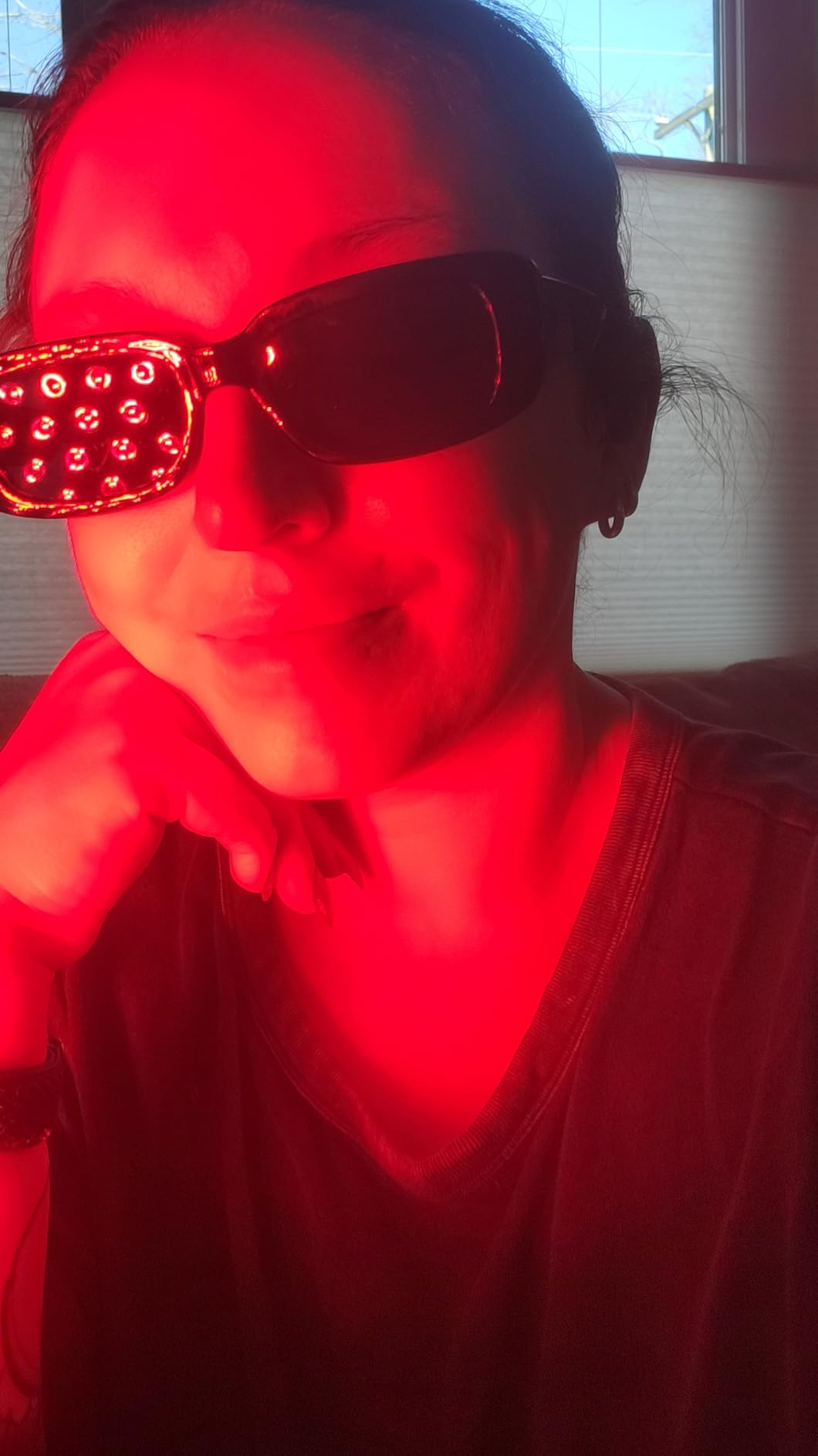 Hooga ULTRA360 Red Light Therapy Panel - 630nm 660nm 810nm 850nm, 72 Quad Chip LEDs, Adjustable Brightness, Pulse Mode customer photo 1