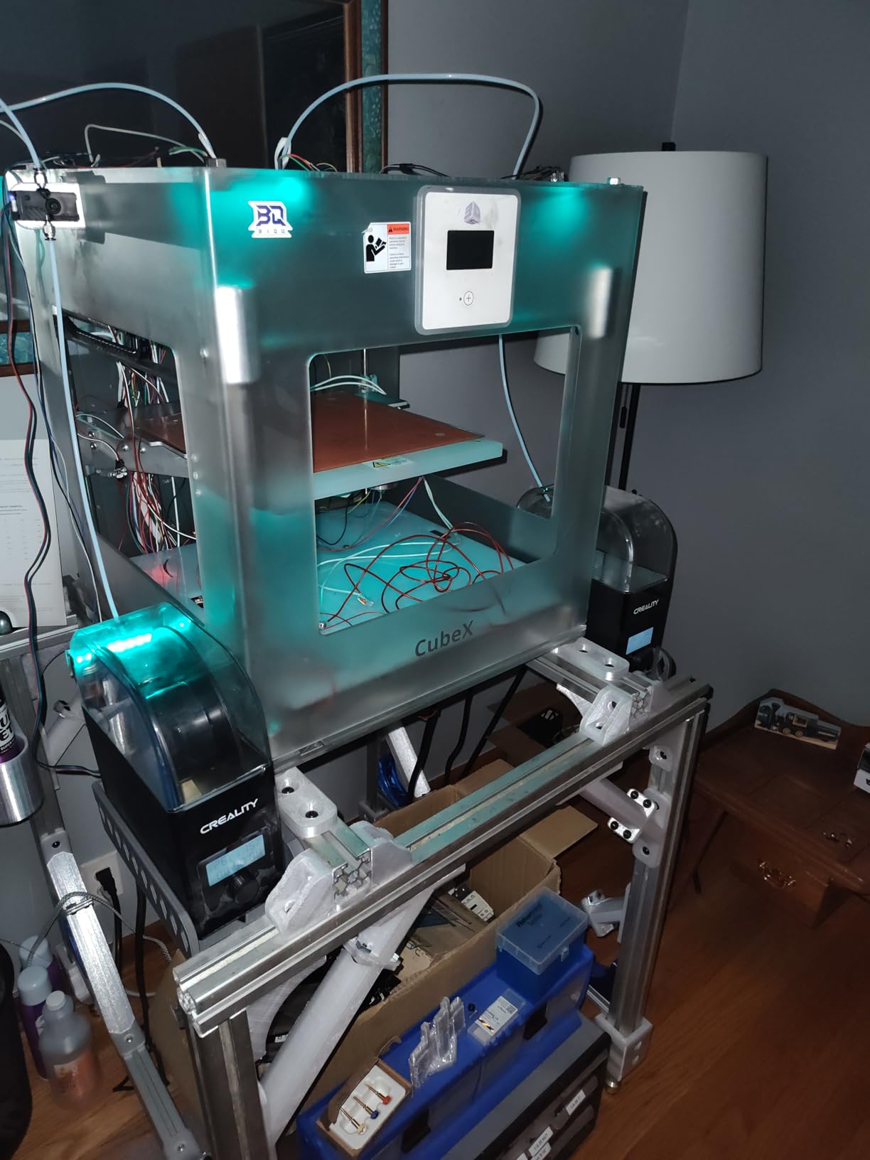 Creality 2026 New Upgrade Filament Dryer Box Pro, Space Pi SE with High PTC Efficiency & Precision Sensor for 1KG Spools 45~65℃, 3D Printer Filament Dehydrator for PLA PETG ABS ASA TPU customer photo 1