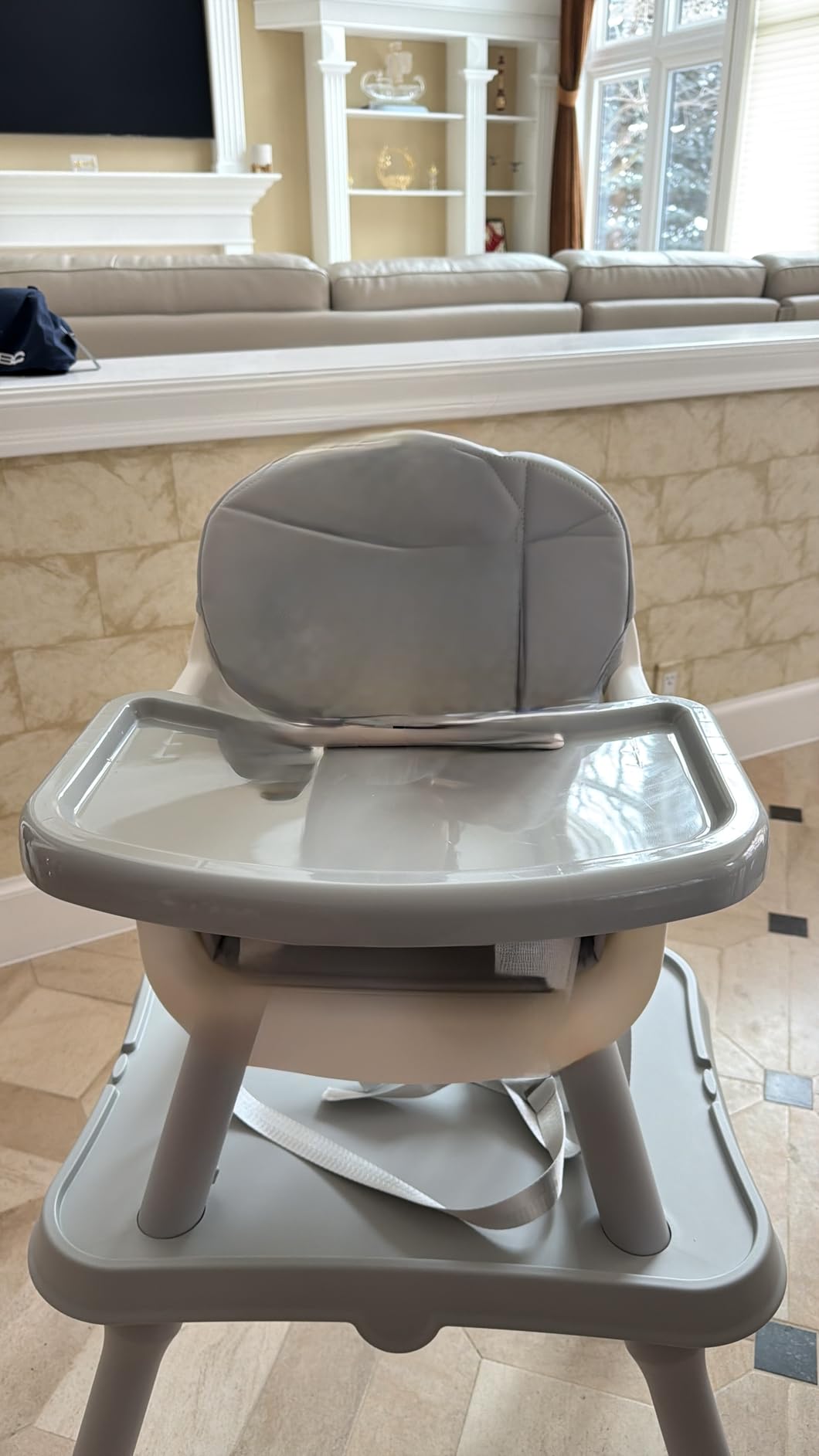 UNISWAN 6-in-1 Baby High Chair, Convertible Highchair, Booster Seat customer photo 1