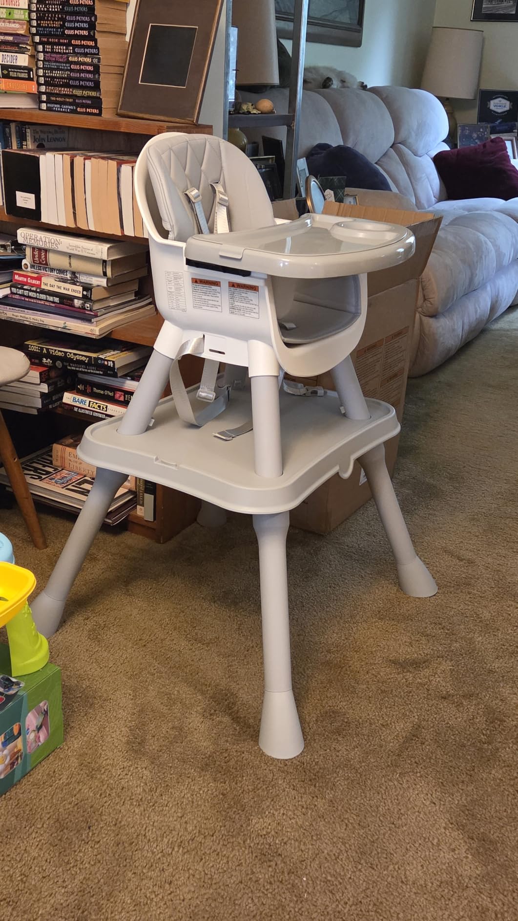 UNISWAN 6-in-1 Baby High Chair, Convertible Highchair, Booster Seat customer photo 2
