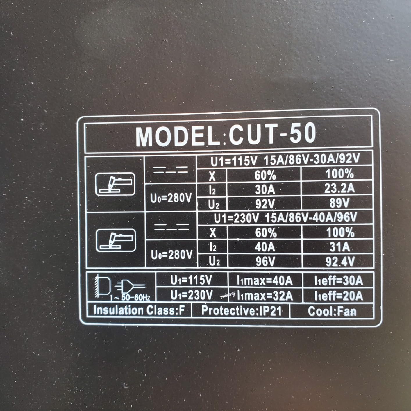 GZ GUOZHI Plasma Cutter, 50 Amp Air Inverter Plasma Cut, 110V/220V Dual Voltage Digital Display IGBT Inverter Plasma Cutting Machine with 2T/4T/TEST Function customer photo 1