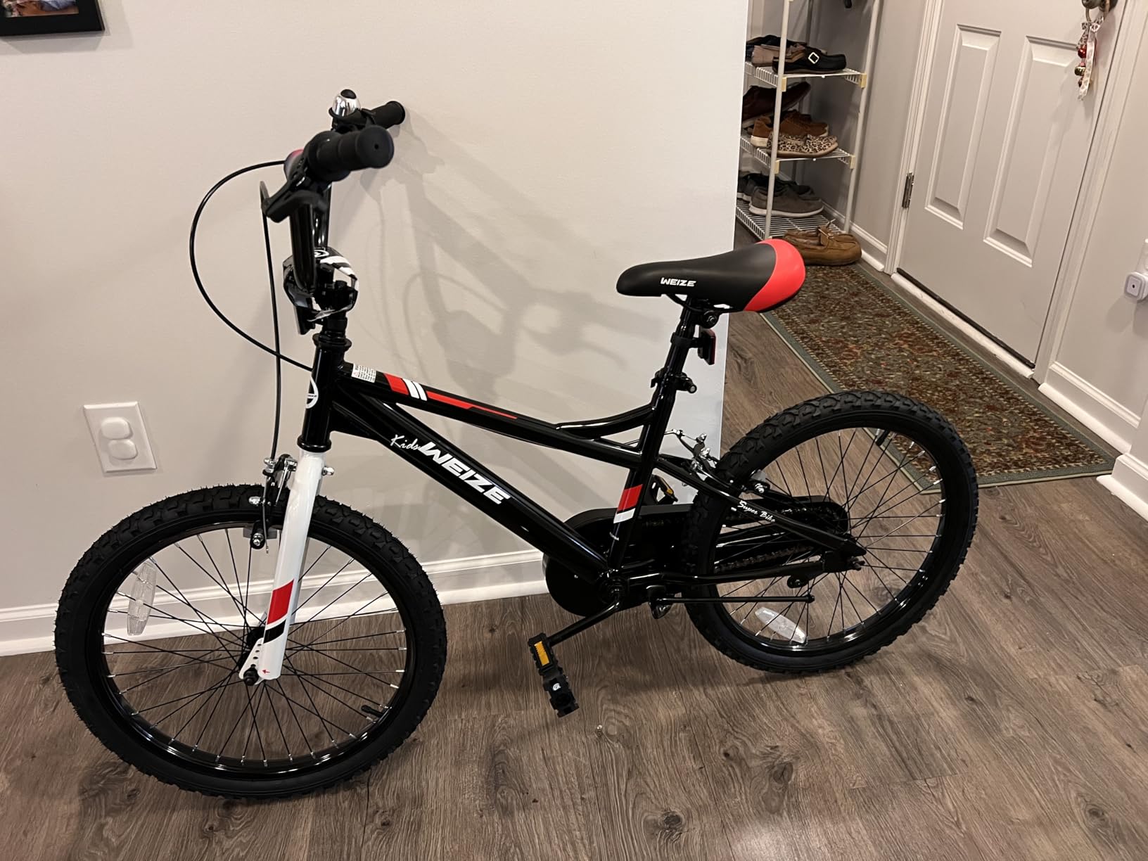 WEIZE Kids Bike 14 16 20 Inch Children Bicycle for Boys Girls Ages 4-12 Years Old customer photo 1