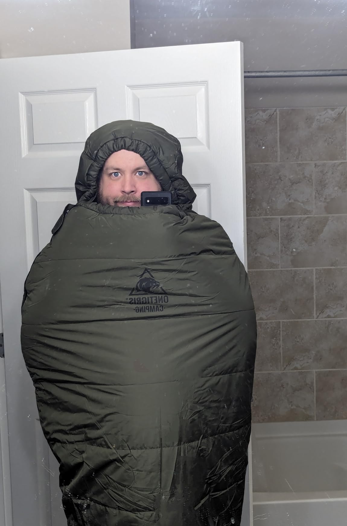 OneTigris Bush's Sleeping Bags, Mummy Sleeping Bag for Camping Hiking Backpacking, Survival Gear customer photo 2