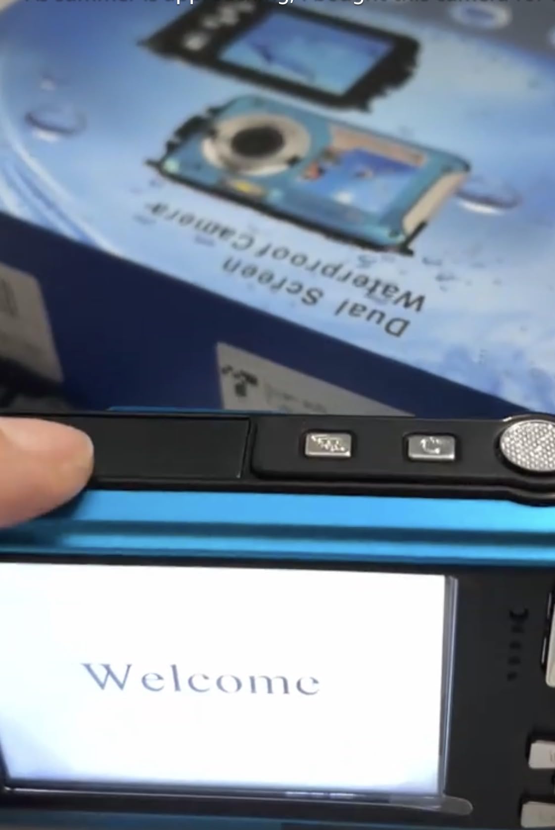4K Underwater Camera 16FT Waterproof Autofocus Dual-Screen 32GB Card customer photo 2